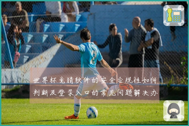 世界杯竞猜软件的安全合规性如何判断及登录入口的常见问题解决办法